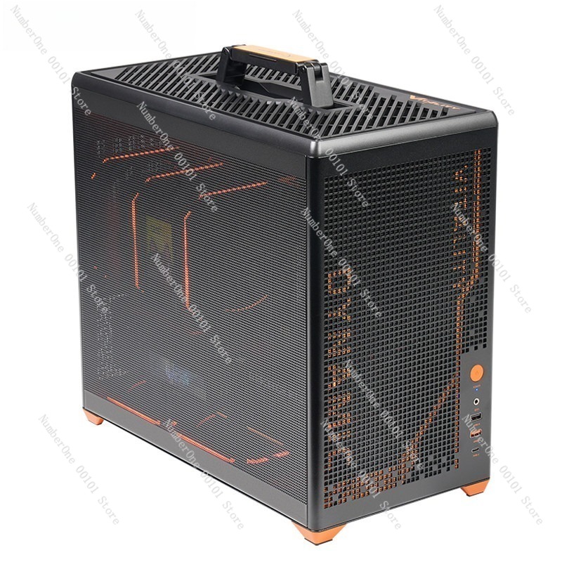 Pc Gaming Liquid Cooling - Portable Hand Carry MATX Mesh Gaming