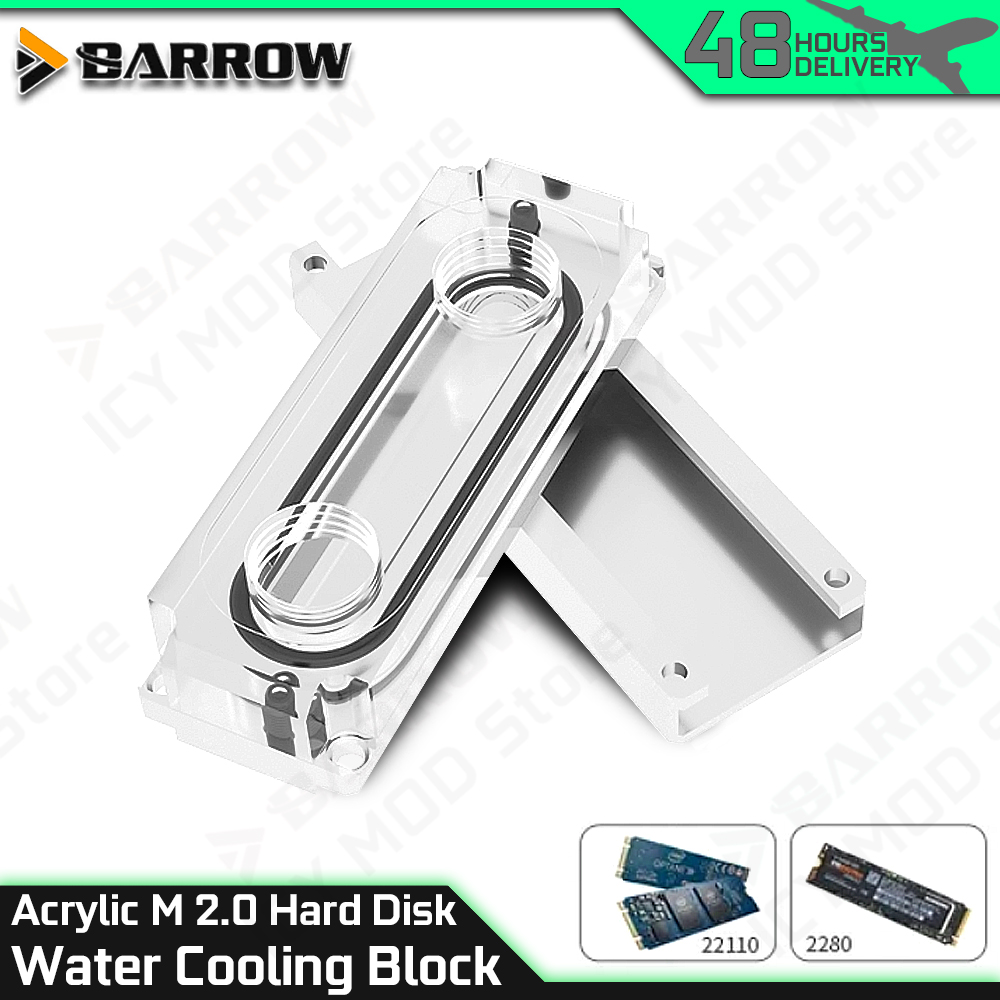 Pc Gaming Liquid Cooling - Barrow M2 Solid State Disk Water