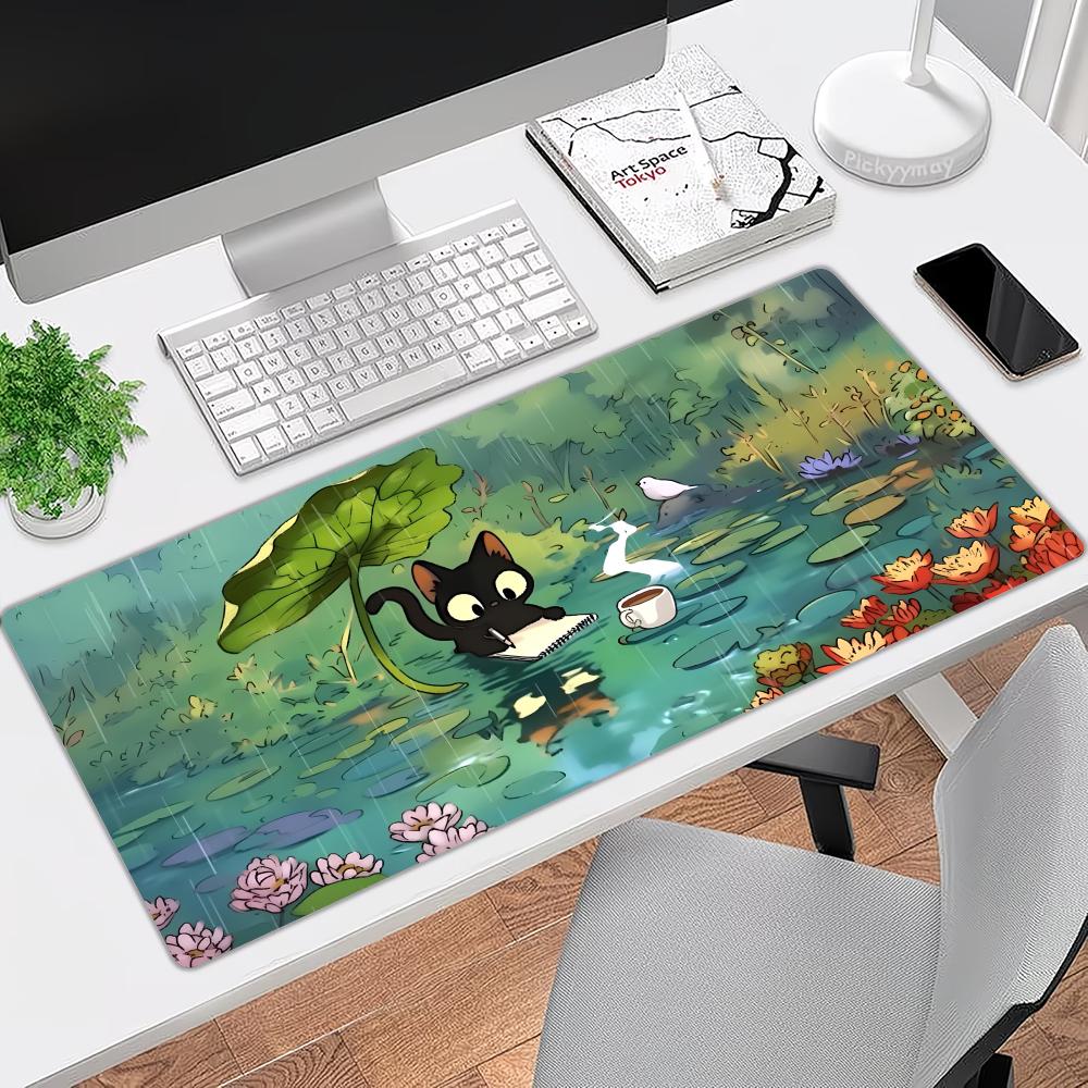 Kawaii Cat with Leaf Umbrella  - Pc Gaming Umbrella recension och pris