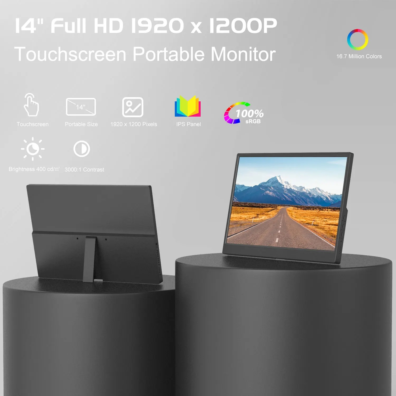 1920*1200 14-inch Portable Mon - Pc Gaming On Tv recension och pris