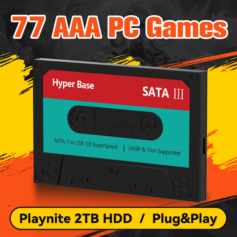 Playnite 2TB Gaming HDD with 7 - Pc Gaming Aaa recension och pris