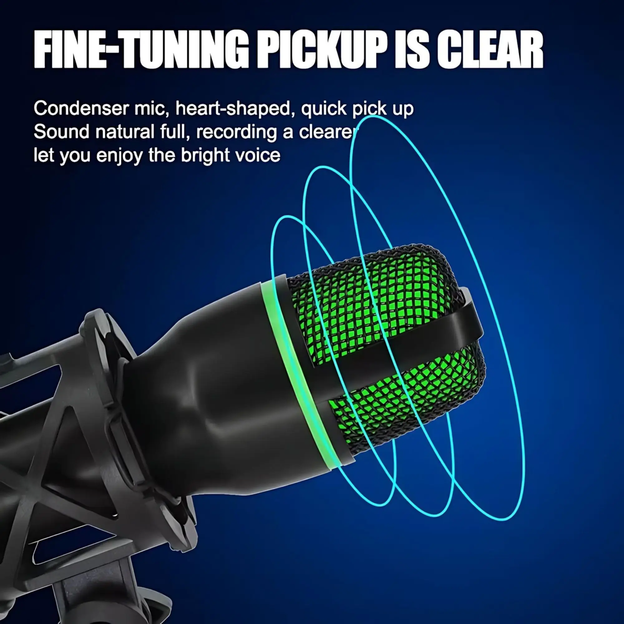 Professional USB Condenser Mic - Pc Gaming Youtubers recension och pris