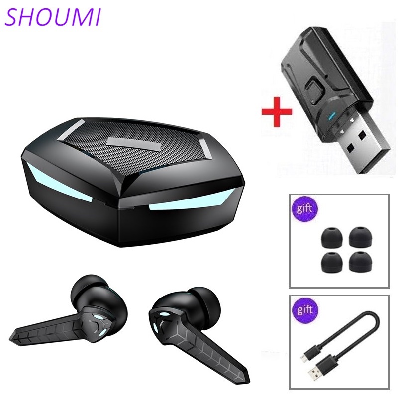 Shoumi TWS Gaming Earbuds Low  - Pc Gaming On Tv recension och pris