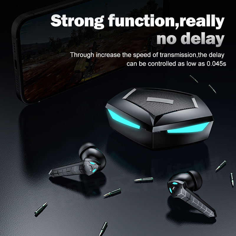 Shoumi TWS Gaming Earbuds Low  - Pc Gaming On Tv recension och pris