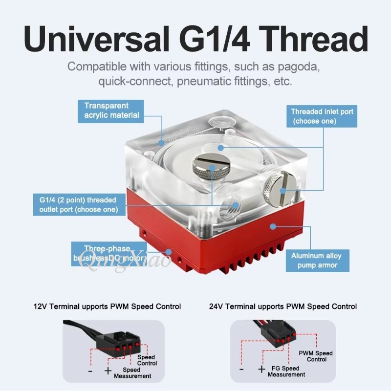 P67B Liquid Cooling Pump With  - Pc Gaming Liquid Cooling recension och pris