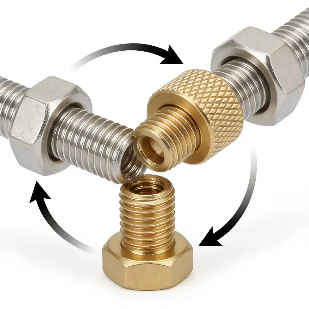 10-100pcs Brass Knurled Thumb  - Pc Gaming Liquid Cooling recension och pris