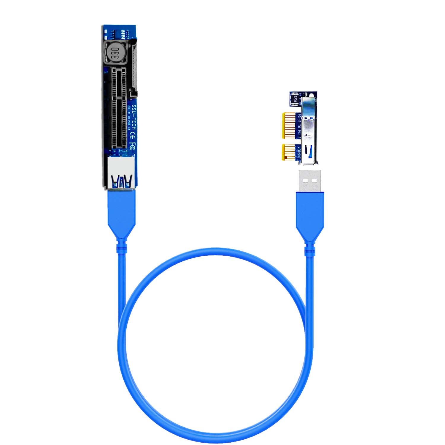 PCIe 3.0 X1 to X4 Riser Cable  - Pcie Riser Cable recension och pris
