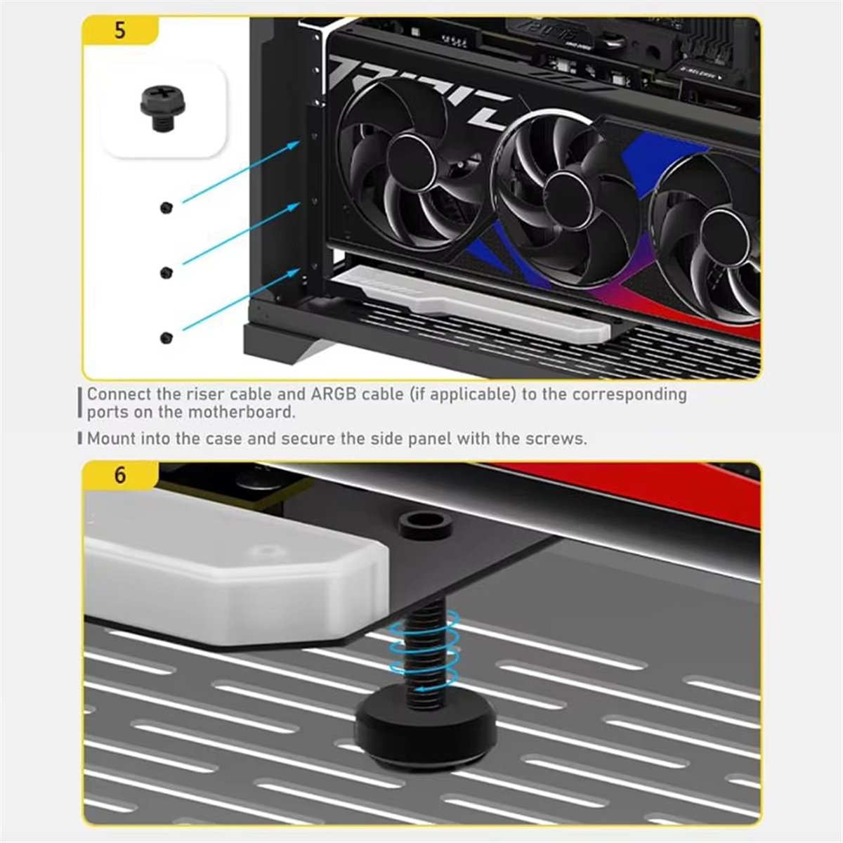 A14M Vertical GPU Mounting Bra - Pcie Riser Cable recension och pris