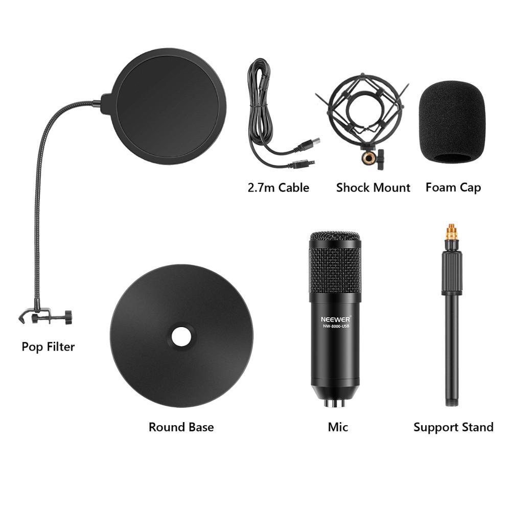 Neewer USB Microphone Kit-Plug - Pc Gaming Youtubers recension och pris