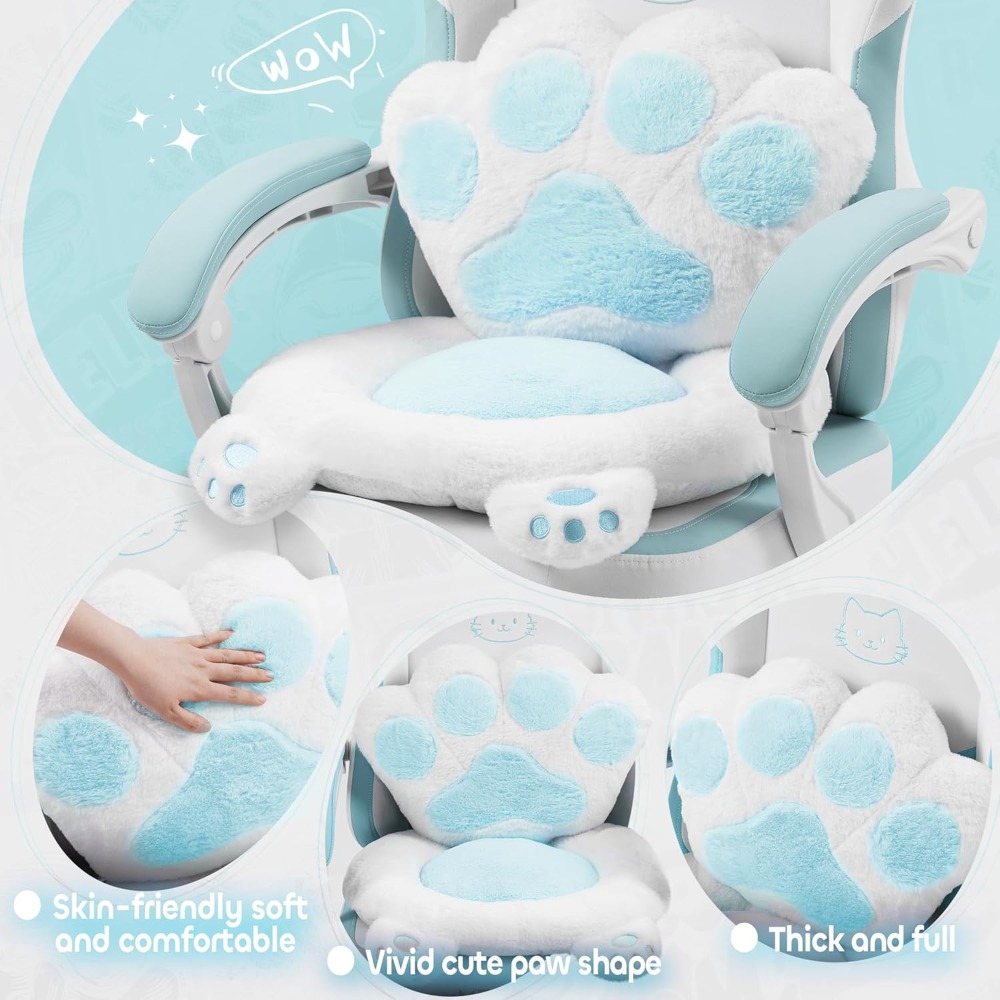 Cute Cat Ear Gaming Chair with - Pc Gaming Umbrella recension och pris