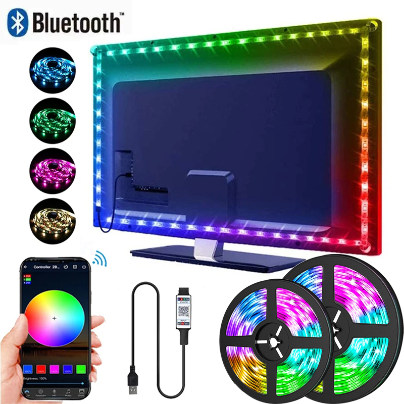 RGB 5050 LED Strip Lights App  - Pc Gaming On Tv recension och pris