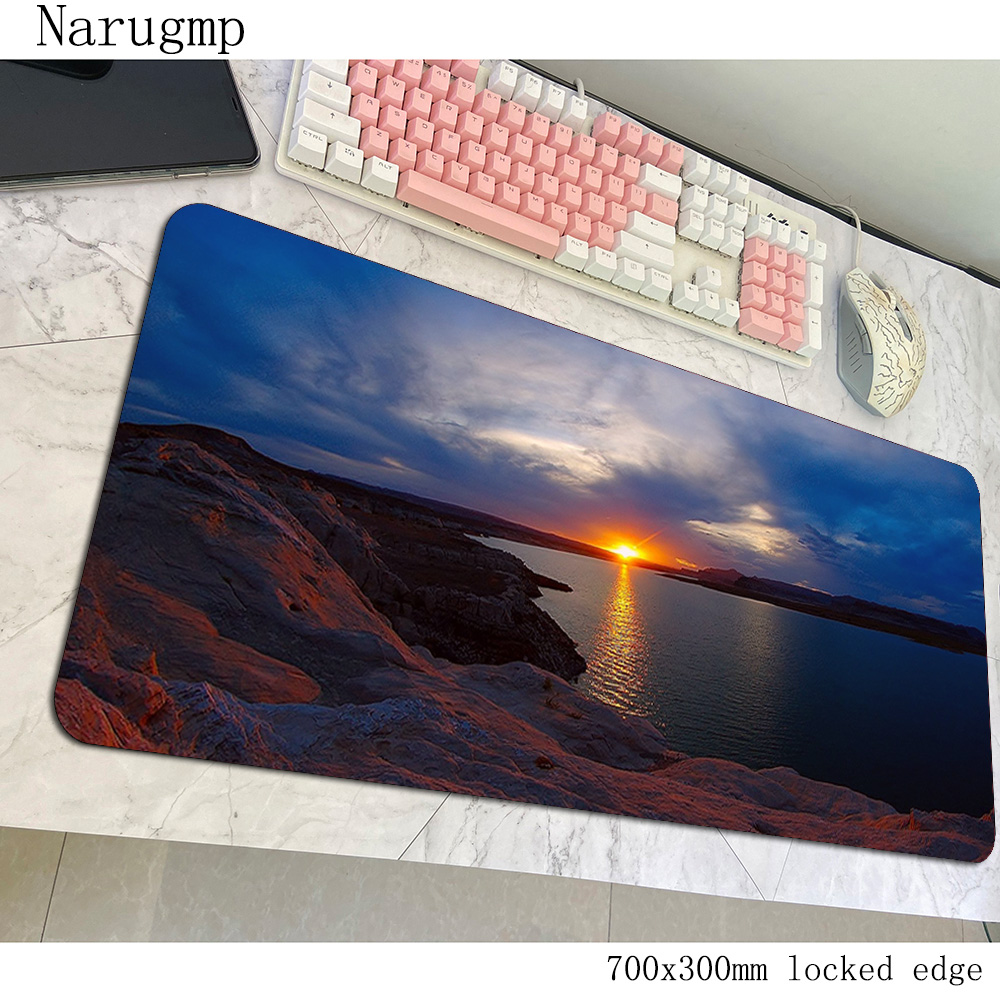 Sunset Mouse Pad Beautiful Ani - Pc Gaming World Of Warcraft recension och pris