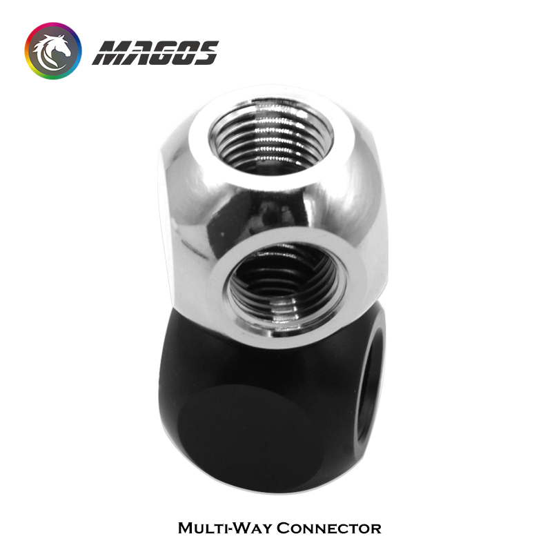 T-Splitter Ball Shape Tee 3 Wa - Pc Gaming Liquid Cooling recension och pris
