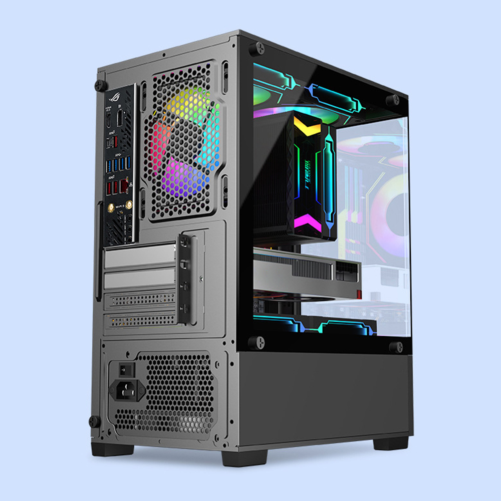 Meegopad Gaming Desktop PC     - Pc Gaming Liquid Cooling recension och pris