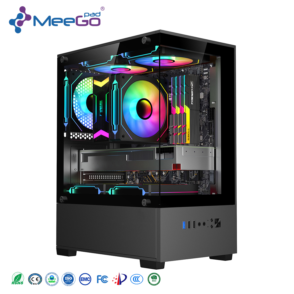 Meegopad Gaming Desktop PC     - Pc Gaming Liquid Cooling recension och pris
