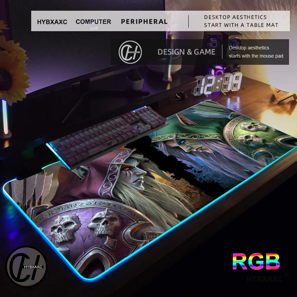 RGB Mouse Pad Game World Of Wa - Pc Gaming World Of Warcraft recension och pris