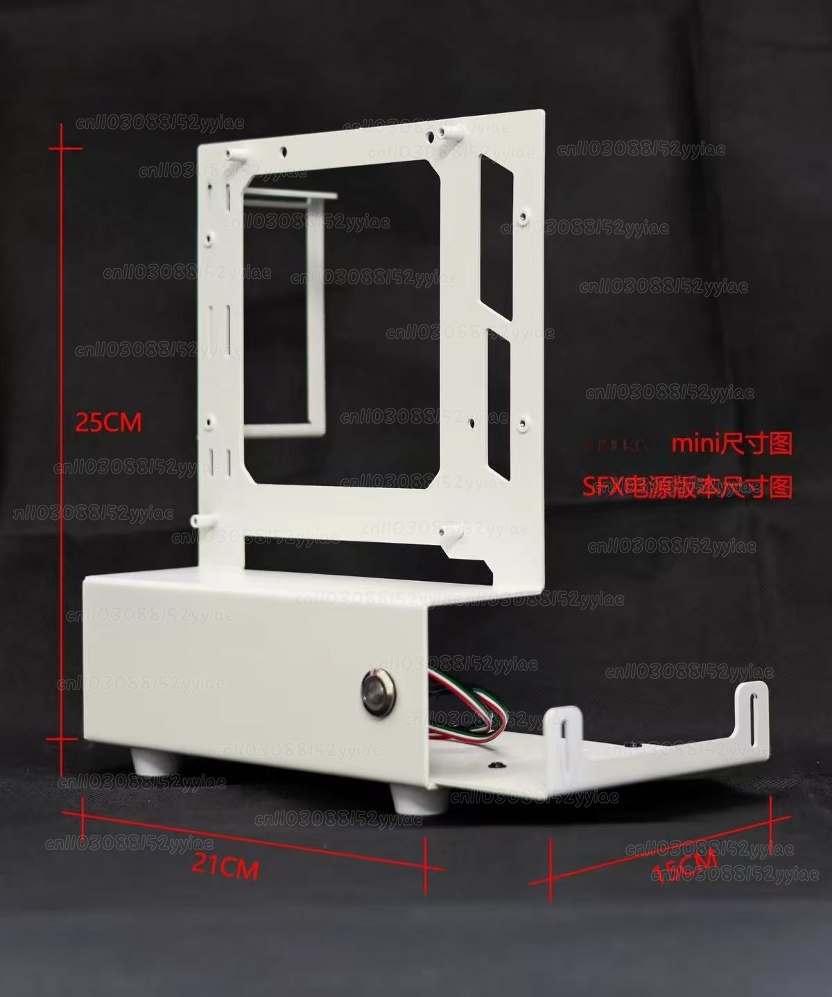 Mini ITX Open Frame Case, Port - Pc Gaming Test recension och pris